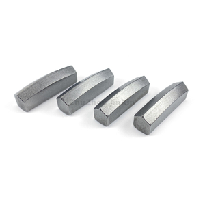 Pointes brasées de coupe de carbure de tungstène, pointes de ciseau en carbure cimenté de tungstène de résistance à l'usure 