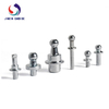 Joix de billes d'angle en acier en carbone à zinc vis 10 mm boulon à billes fileté