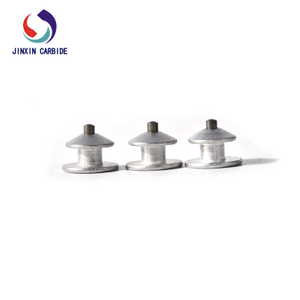 JX12-9.5-2 Stux en aluminium Spike de glace avec noyau en carbure rond