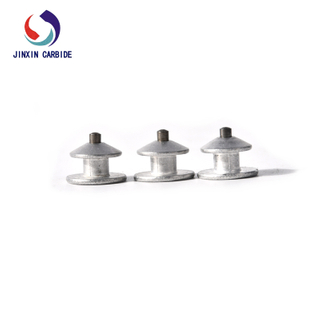 JX12-9.5-2 Stux en aluminium Spike de glace avec noyau en carbure rond