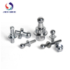 Joix de billes d'angle en acier en carbone à zinc vis 10 mm boulon à billes fileté