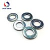 Boucheurs simples galvanisées M4 M5 2 mm Din125 Laveuses plates M5 M16 M20 Renqueur en métal