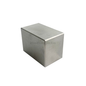 Pureté élevée 99,95% de bloc de tungstène de cube de carbure de tungstène de contrepoids de tungstène à haute densité