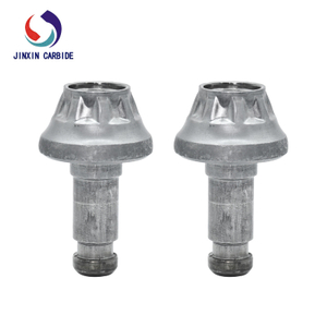 Pointes en carbure de tungstène RK3-02P, outil de perçage, pour extraction du charbon, coupe minière, tige ronde, pièces de rechange